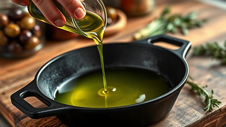 Can You Use Olive Oil To Season A Cast Iron Pan?