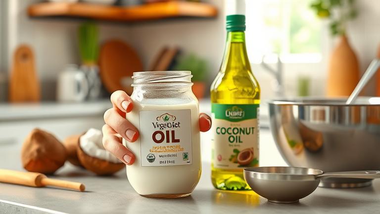 can you use coconut oil in place of vegetable oil?