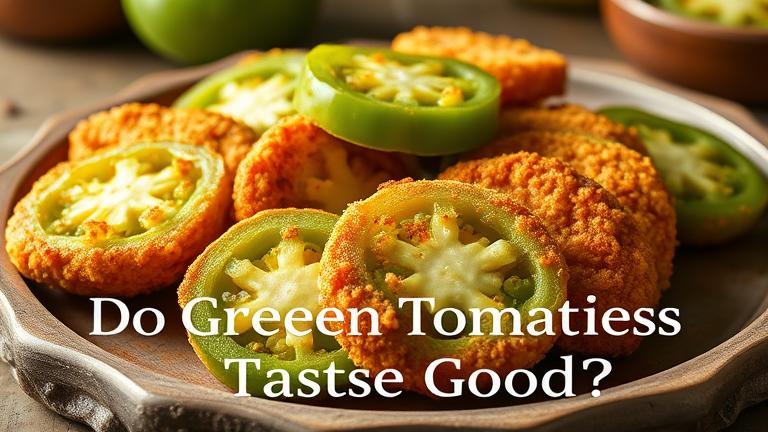 do fried green tomatoes taste good?