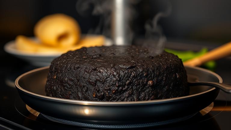 can you reheat cooked black pudding?