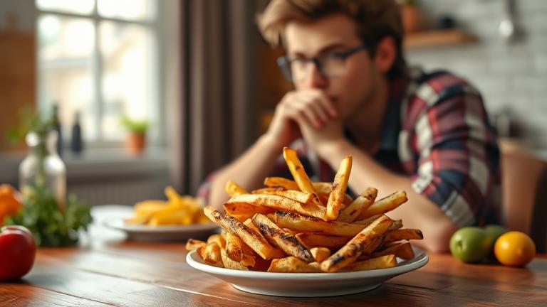 what happens if eat burnt fries?
