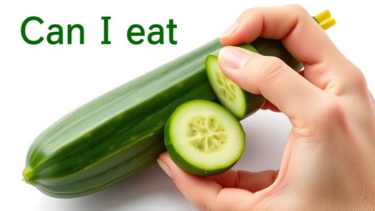 can i eat cucumber skin?