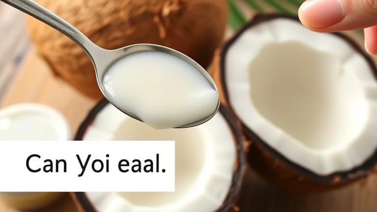 can you eat coconut oil raw?