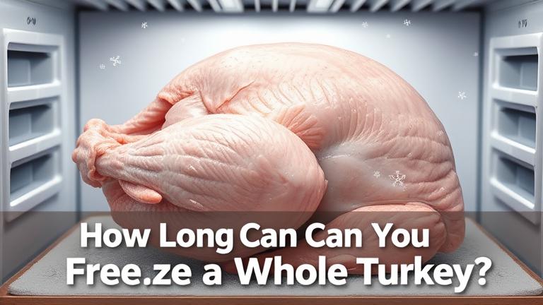 how long can you freeze a whole turkey?