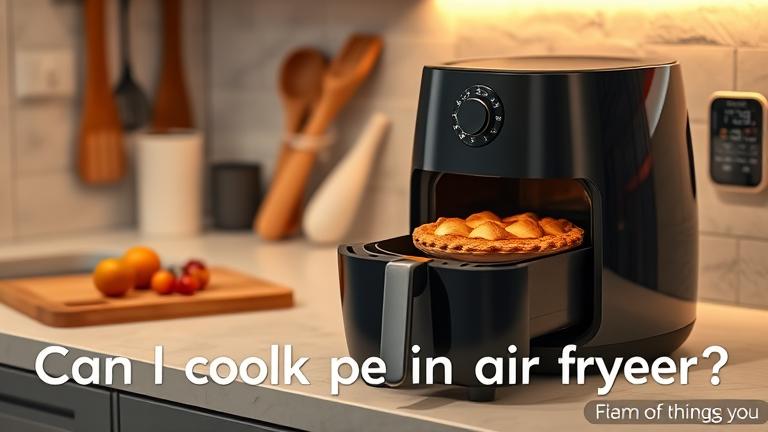 can i cook a pie in an air fryer?