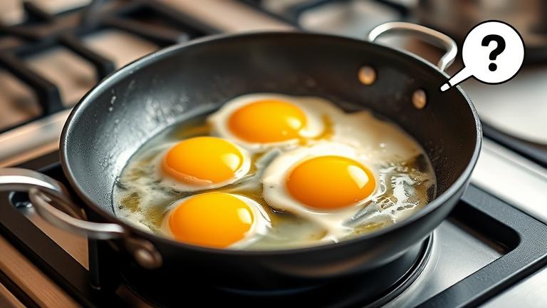 is it ok to fry eggs in butter?