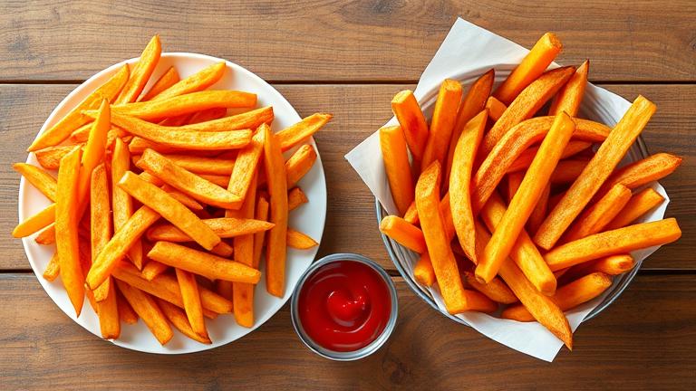 are sweet potato fries better than regular french fries?