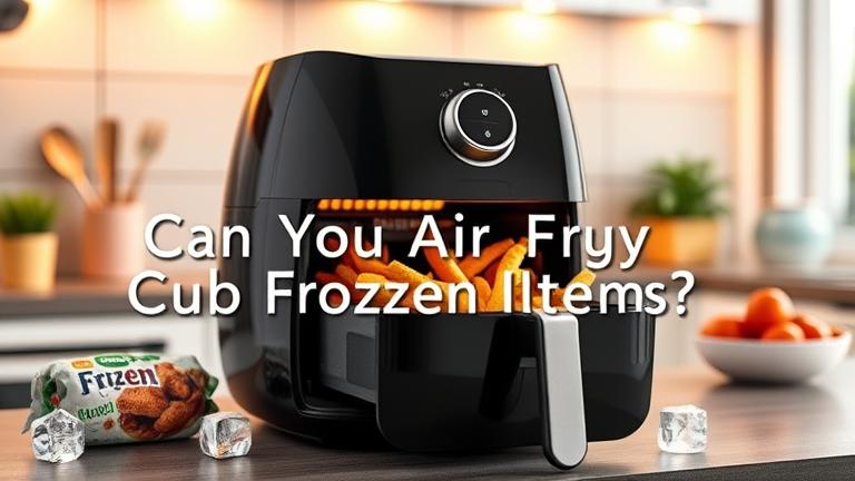 can you air fry frozen items?