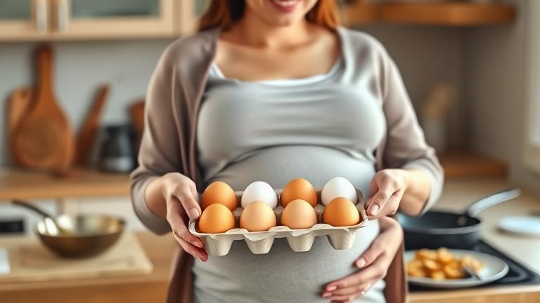 are eggs safe to eat when pregnant?