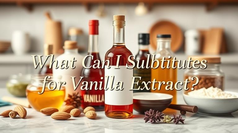 what can i substitute for vanilla extract?