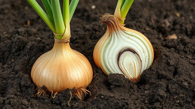 is onion a root?