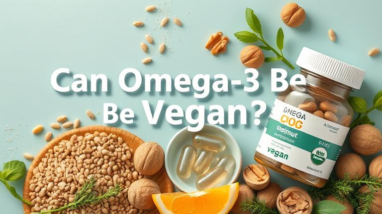 can omega 3 be vegan?