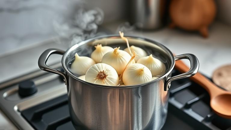 can you boil onions?
