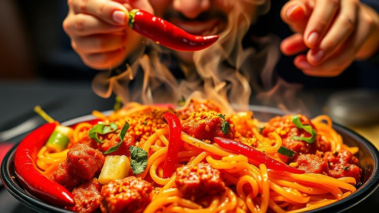 what makes food too spicy?