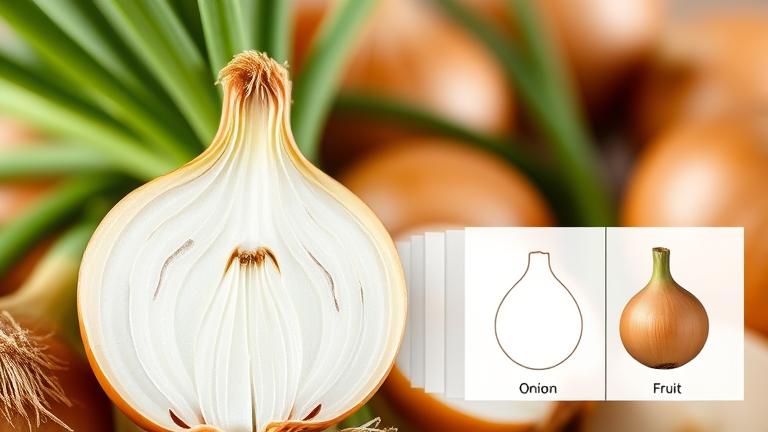 are onions a fruit or vegetable?