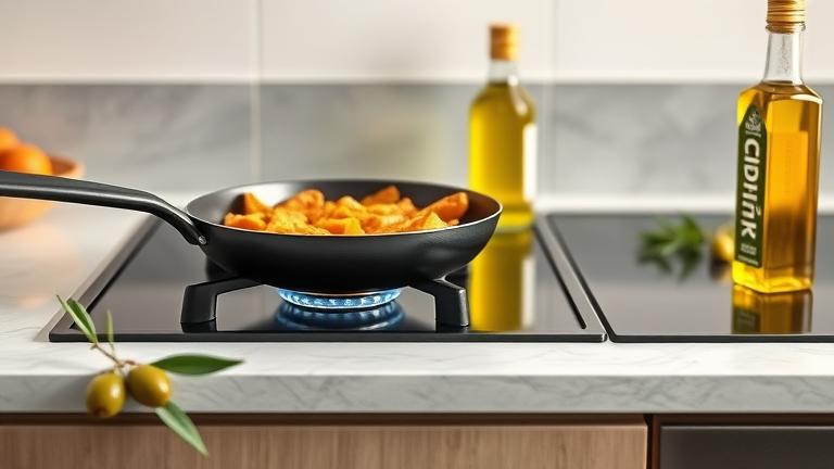 is it healthier to fry with olive oil?