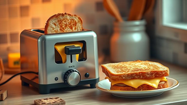 can i make grilled cheese in a toaster?