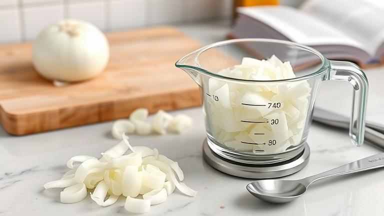 how many onions make a cup?