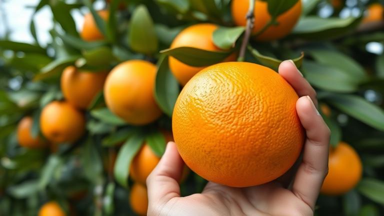 can oranges ripen off the tree?