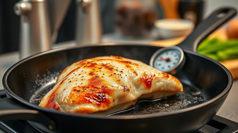 how long does chicken take in a frying pan?