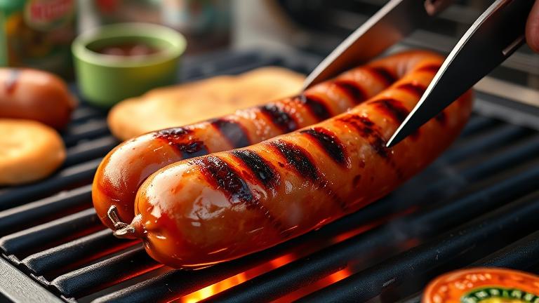 how long do richmond sausages take to grill?