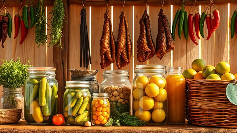 How can we preserve food naturally?