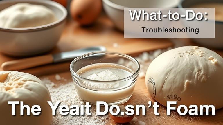 what to do if the yeast doesnt foam? - Test Food Kitchen