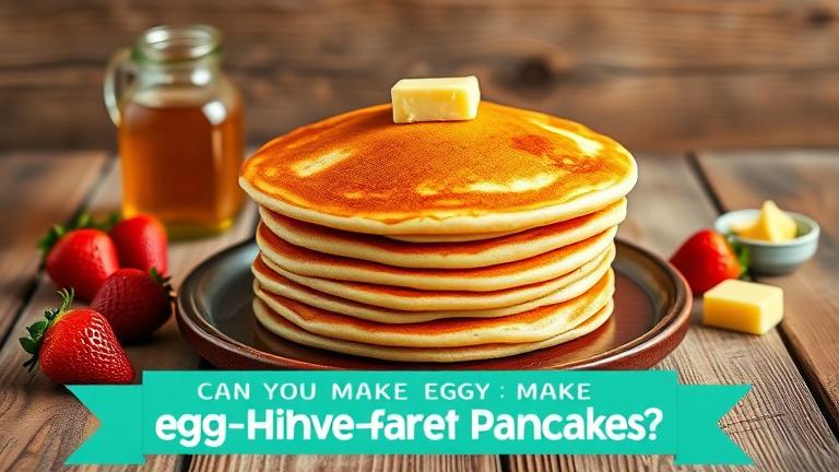 can you make hungry jack pancakes without eggs?