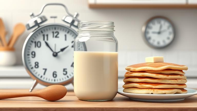 how long can pancake batter stay in the fridge?