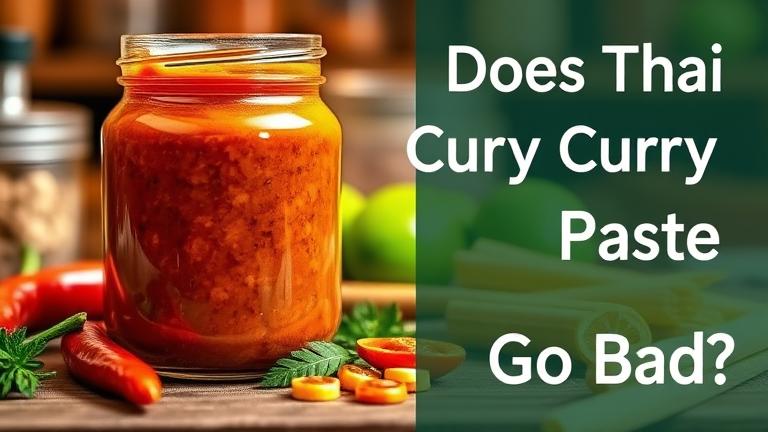 does thai curry paste go bad?