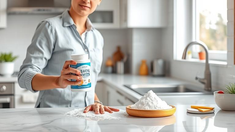 can you clean with baking powder?
