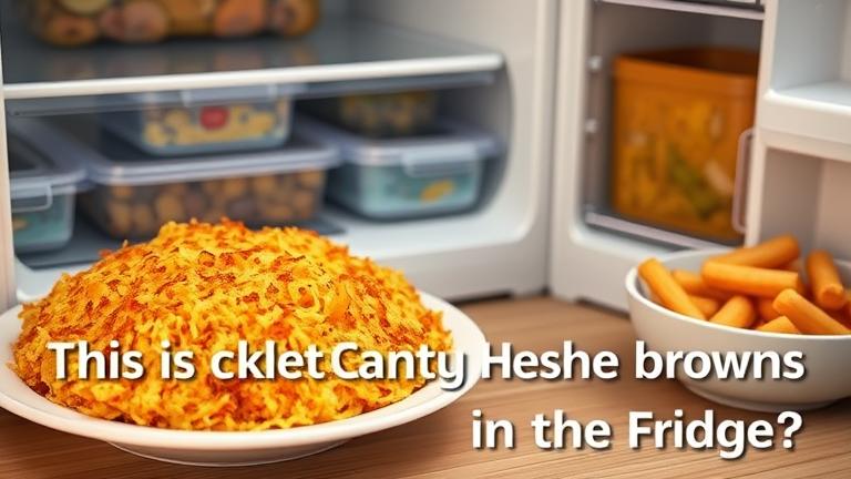 how long can you keep hash browns in the fridge?