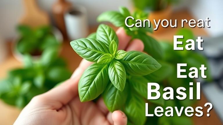 can you eat basil leaves? - Test Food Kitchen