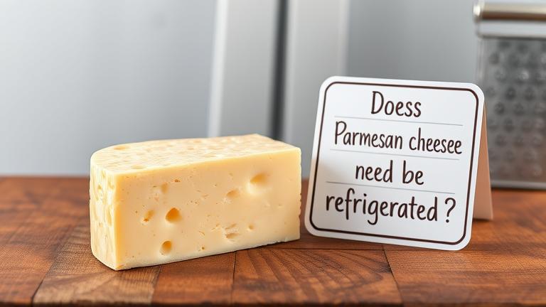 does parmesan cheese need to be refrigerated?