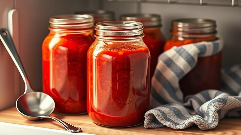 can you freeze spaghetti sauce in glass jars?