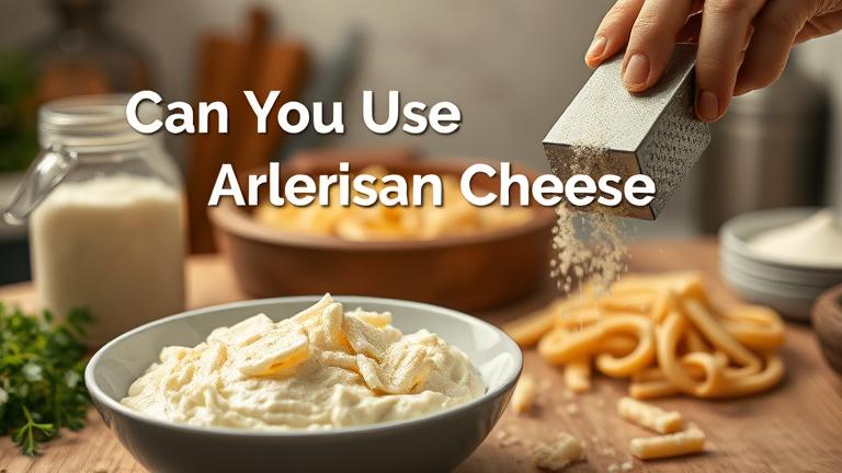 can you use powdered parmesan cheese in alfredo sauce?
