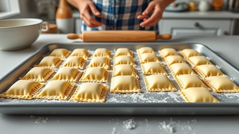 how to freeze ravioli?