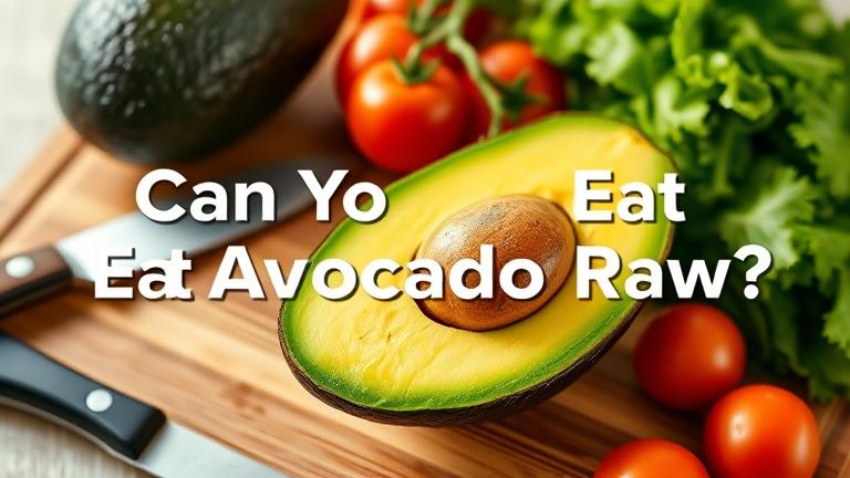 can you eat avocado raw?