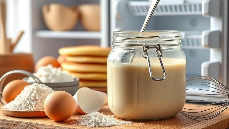 Is it okay to freeze pancake batter?