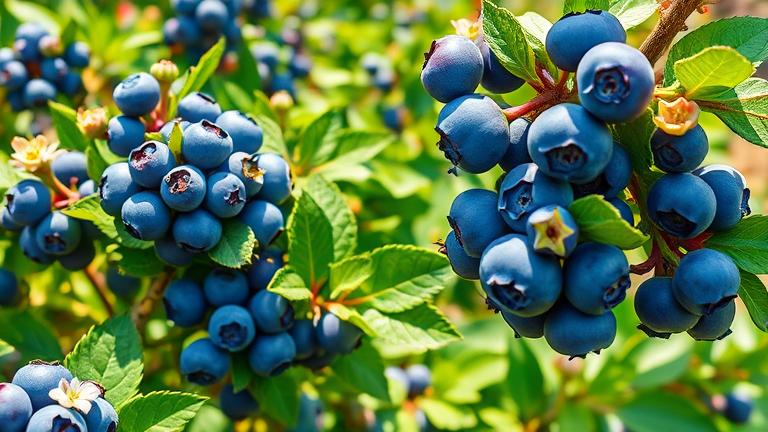 how long does it take for blueberries to grow?