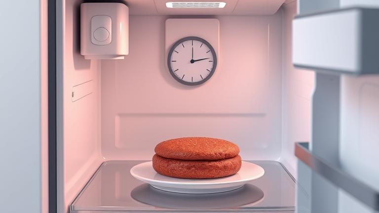 how long can a hamburger thaw in the fridge?