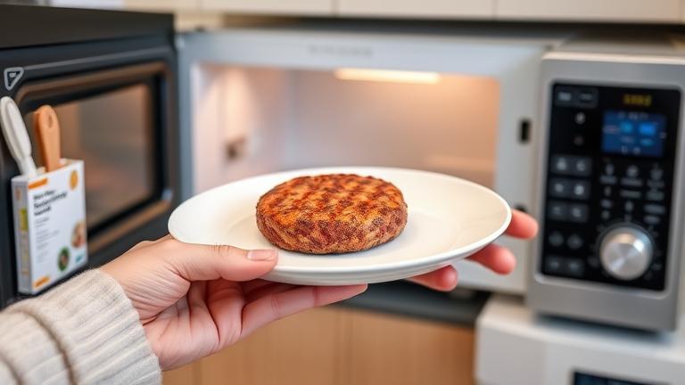 can you cook hamburgers in the microwave?