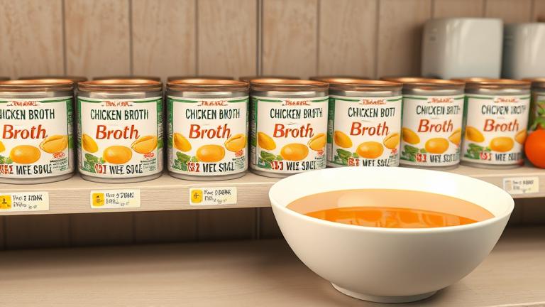 how long does chicken broth last unopened?