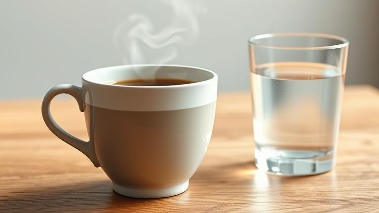 does decaf coffee dehydrate you?