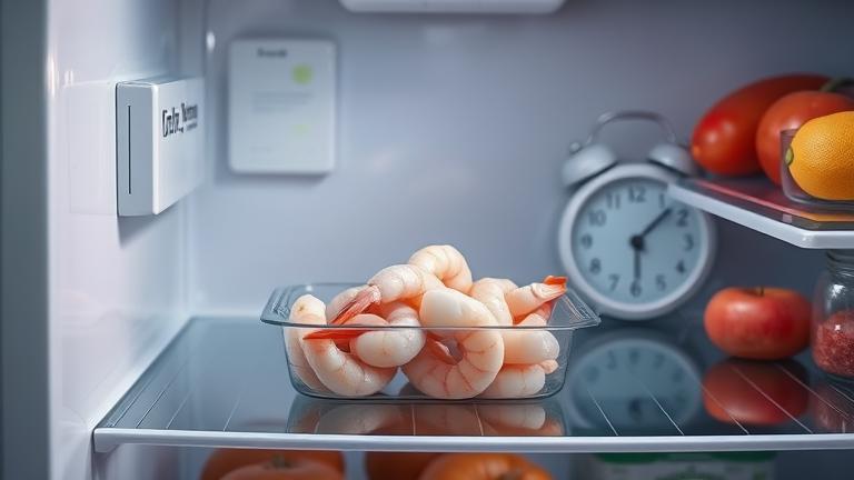 how long does thawed shrimp last in the fridge?