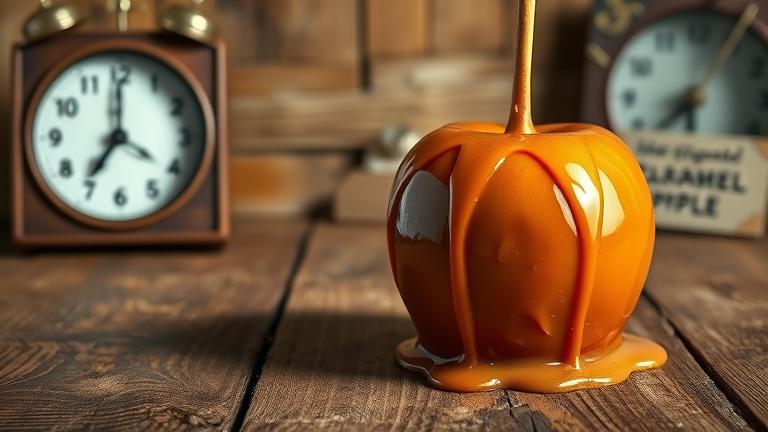 how long do caramel apples last unrefrigerated?