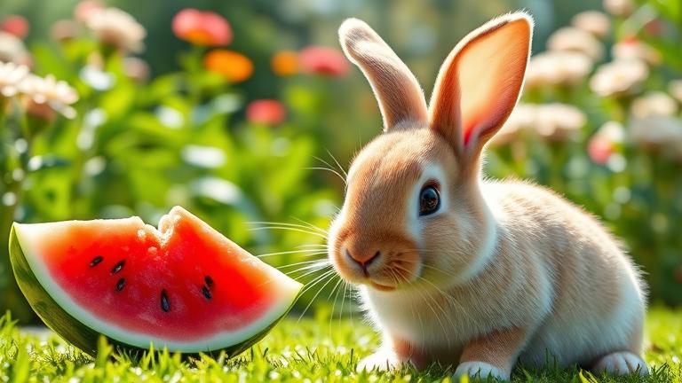can rabbits eat watermelon?