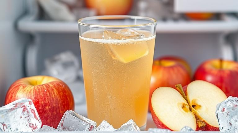 can you freeze apple juice?