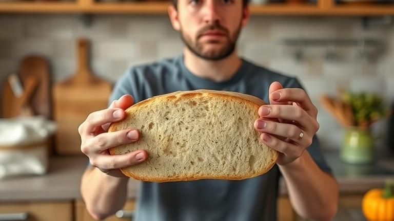 why does my bread smell sour?