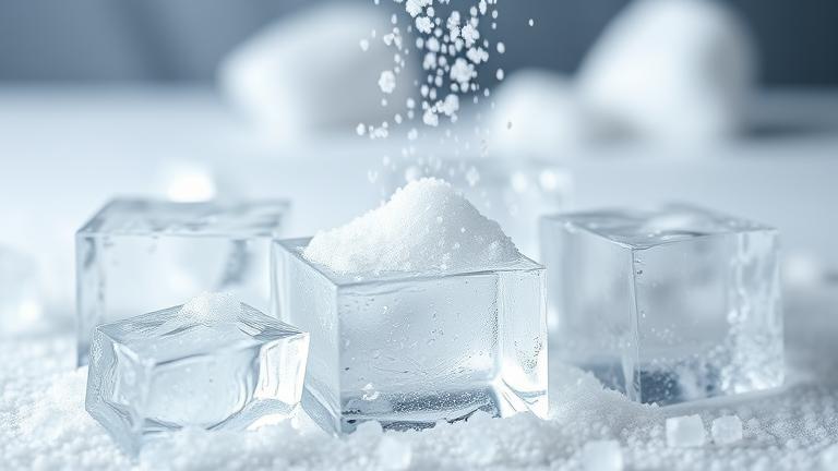 what does adding salt to ice do?